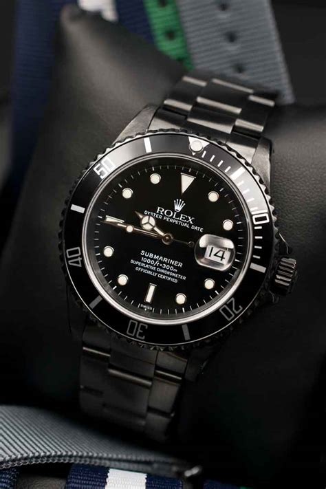 Rolex black venom rebel